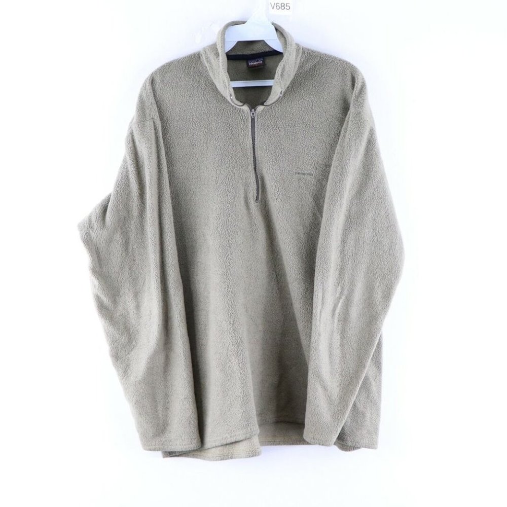 Vtg Patagonia Capilene Half Zip Pullover Sweater
